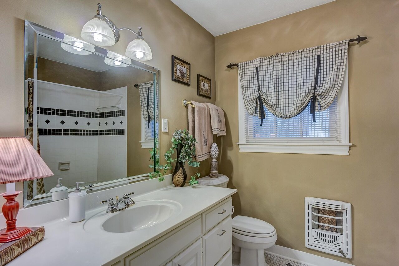 diseños de baños en PVC